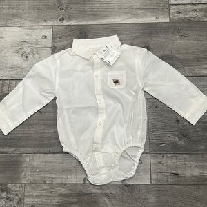 NWT Janie and Jack baby/toddler dress shirt 12-18 month
